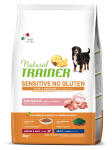 Trainer Natural Sensitive Medium Maxi Adult NO GLUTEN (свинина), 3 кг