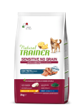 Trainer Natural Sensitive Small Toy NO GRAIN (форель), 2 кг
