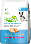Trainer Natural NT Medium Puppy and Junior для щенков (курица), 3 кг