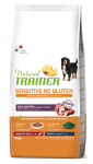 Trainer Natural Sensitive Medium Maxi Adult NO GLUTEN (утка), 12 кг