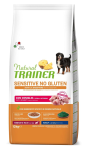 Trainer Natural Sensitive Medium Maxi Adult NO GLUTEN (кролик), 12 кг