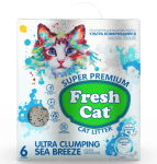 Fresh Cat комкующийся наполнитель Морской бриз, 6л