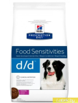 Hill's Prescription Diet Canine d/d (утка и рис), 1,5 кг