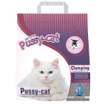 Pussy-cat Premium наполнитель комкующийся с ароматом лаванды, 5л