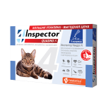 I311 Inspector Quadro Капли для кошек 1-4кг, 3 шт