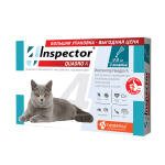 I312 Inspector Quadro Капли для кошек 4-8кг, 3 шт