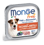 Monge Dog Adult паштет (индейка, черника), 100 гр
