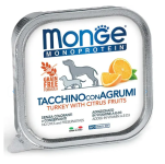 Monge Dog  Adult паштет (индейка, цитрус), 150 гр