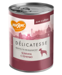 Мнямс Delicatesse паштет (телятина, печень), 400г