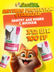 Nature's Protection Sterilized (лосось), 100 гр*12 шт