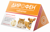 Дирофен для котят и щенков 120мг, 1 таб
