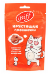 TitBit Хрустящие подушечки с паштетом из телятины для кошек, 30 гр