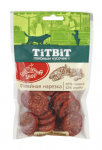 Лакомство для собак TiTBiT Нарезка филейная колбасный двор 80 гр