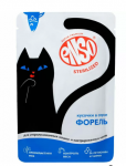 ENSO STERILIZED кусочки в соусе с форелью, 85гр.
