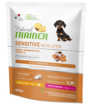 Trainer Natural Sensitive No Gluten Mini Puppy&Junior (лосось), 0,8 кг
