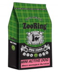 ZooRing Active Dog Mini (мясо молодых бычков), 10 кг
