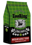 ZooRing Adult Medium Dog (телятина, рис), 2 кг