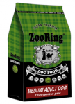 ZooRing Adult Medium Dog (телятина, рис), 10 кг