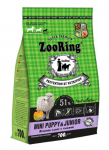 ZooRing Mini Puppy&Junior (ягненок и рис с тыквой), 700 гр