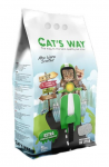 Cats Way Комкующийся наполнитель с Алоэ вера, 5 л