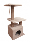 Cat House Игровой комплекс Ветерок (джут), 83 см