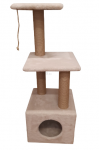 Cat House Игровой комплекс КОТтедж (джут), 100 см