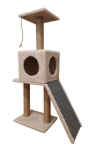 Cat House Игровой комплекс Бета (джут), 110 см