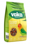 Vaka Premium High Quality корм для средних попугаев, 500 гр