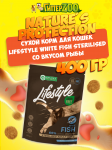 Nature's Proteсtion Lifestyle White Fish Sterilised (рыба), 400 гр