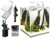 Аквариум Aquael Shrimp Set Smart 2 белый, 10 л
