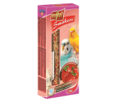 Vitapol Smakers зерновые палочки для волнистых попугаев с клубникой, 2*90 гр