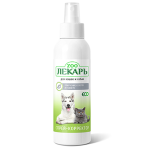 Спрей-корректор ЭКО ЗООЛЕКАРЬ приучение к туалету и лотку для кошек и собак, 200 мл