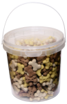 Лакомства для собак печенье Puppy Treat's в ведерке, 1,5 кг