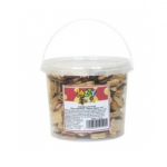 Лакомства печенье для собак Happy Happer MIX в ведерке 400 гр