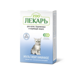 Витамины для котят, беременных и кормящих кошек ЭКО ЗООЛЕКАРЬ, 120 таб
