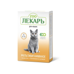 Витамины ЭКО ЗООЛЕКАРЬ здоровье и красота для кошек и котов
