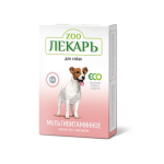 ЭКО ЗООЛЕКАРЬ Здоровье кожи и шерсти, витамины для собак, 90таб