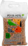 Древесный наполнитель FOUR PETS, 10 л