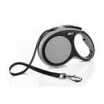 Рулетка Flexi New Comfort серая L, лента 5 м