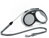 Рулетка Flexi New Comfort серая S, трос 5 м