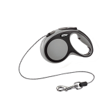 Рулетка Flexi New Comfort серая S, трос 8 м