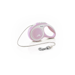 Рулетка Flexi New Comfort розовая XS, трос 3 м