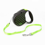 Рулетка Flexi Color Dots зеленая S, трос 5 м