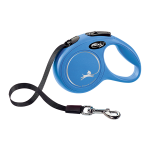 Рулетка Flexi New Classic синяя XS, лента 3 м
