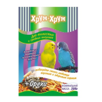 Хрум-хрум с орехами для волнистых и средних попугаев, 500гр