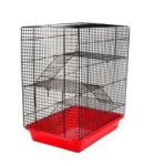 Клетка для грызунов трехэтажная ECO Хома№3 33*24*38 см