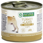 Nature's Protection Adult Light с индейкой и ягненком, 200 г