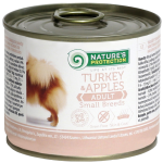 Nature's Protection Adult Small Breed с индейкой и яблоком, 200 гр
