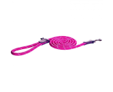 Поводок Rogz Rope розовый L, 1,8 м