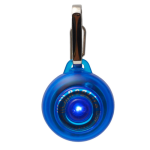 Светящаяся подвеска на ошейник RogLite Lampje Blue (диаметр 31 мм)